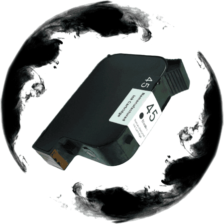 INK CARTRIDGE HP 51645A(HP45) Black remanufactured