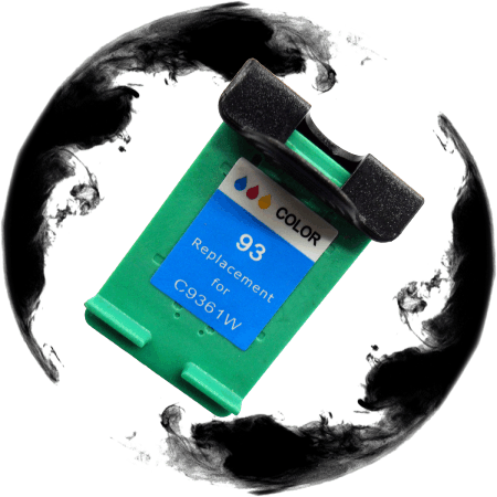 INK CARTRIDGE HP C9361W(HP93) Color remanufactured