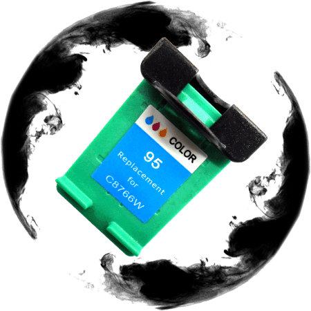 INK CARTRIDGE HP C8766W(HP95) Color remanufactured