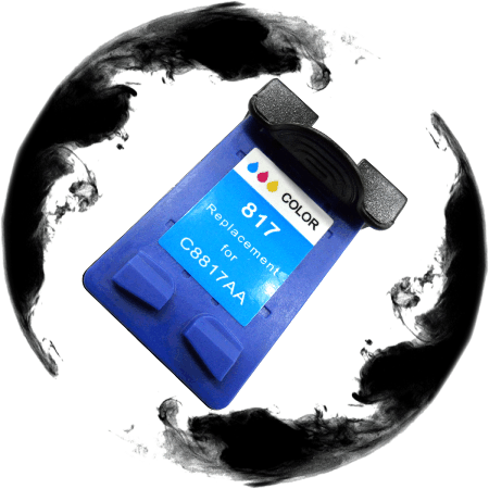 INK CARTRIDGE HP C8817AA(HP817) Color remanufactured